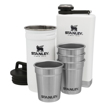 Набор Stanley Adventure: стопки 0,59 л и фляга 0,23 л, белый