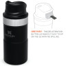 Термокружка Stanley Classic Trigger Action 2.0, 0,25 л, чёрная (10-09849-010)